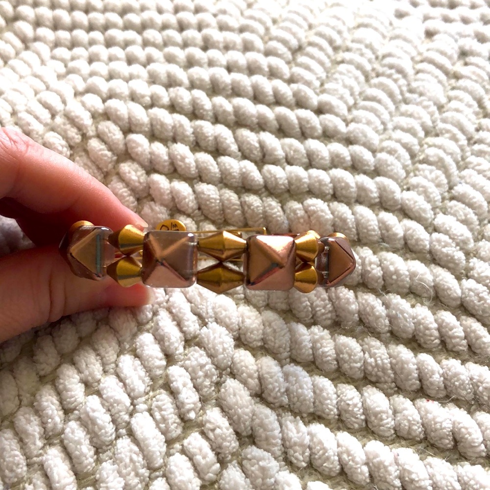 Alex & Ani Gold Studded Bracelet